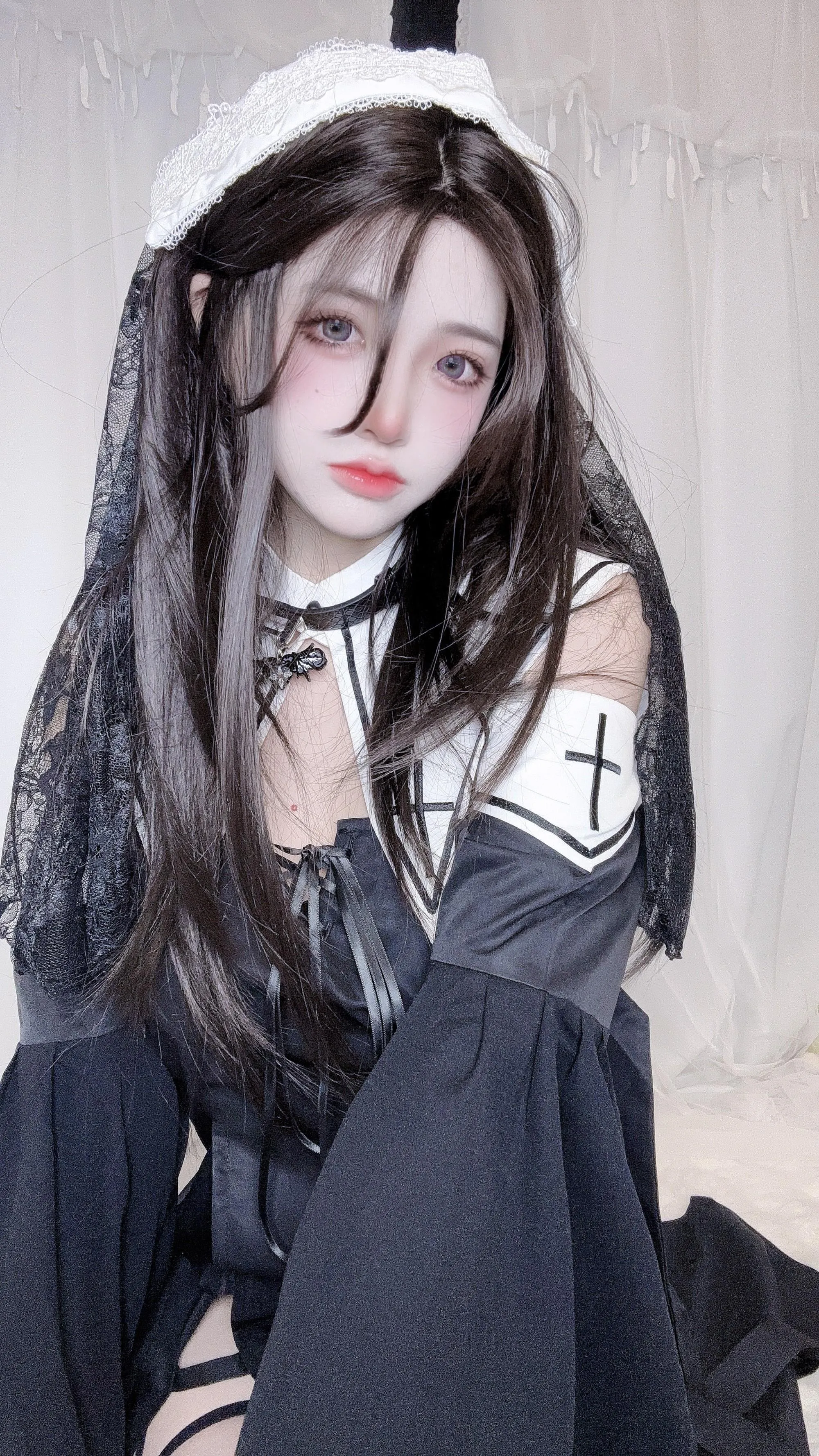 疯猫ss – NO.133 修女自拍 [21P]插图9